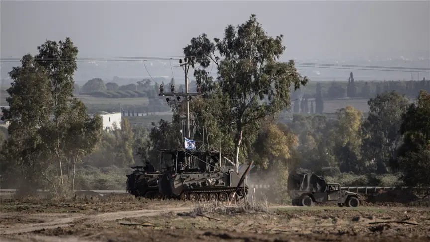 isreali tanks moving to gaza war