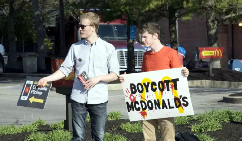 mcdonald boycott campaign