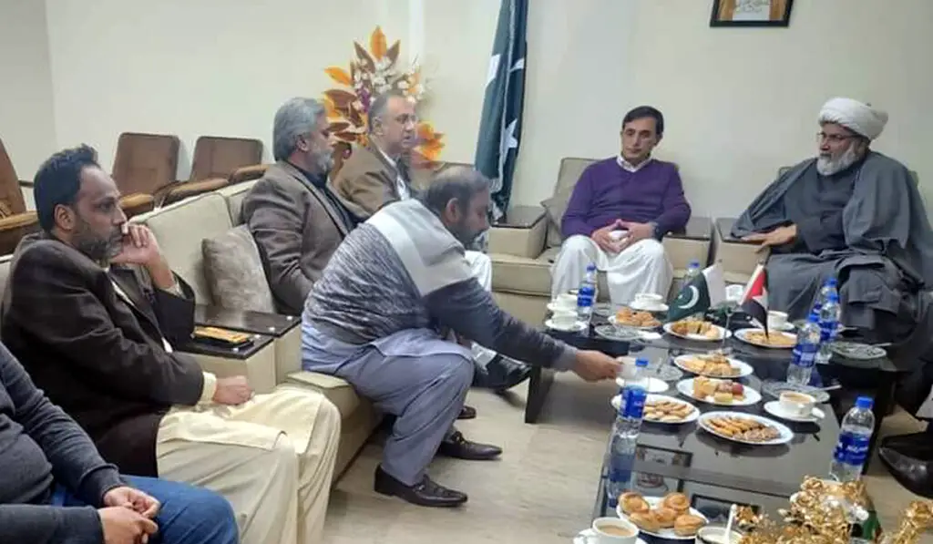 Sunni ittehad council meeting with gohar ali khan